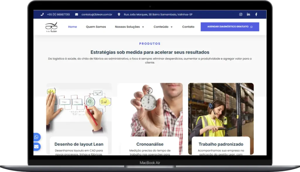 website responsivo otimizado SEO
